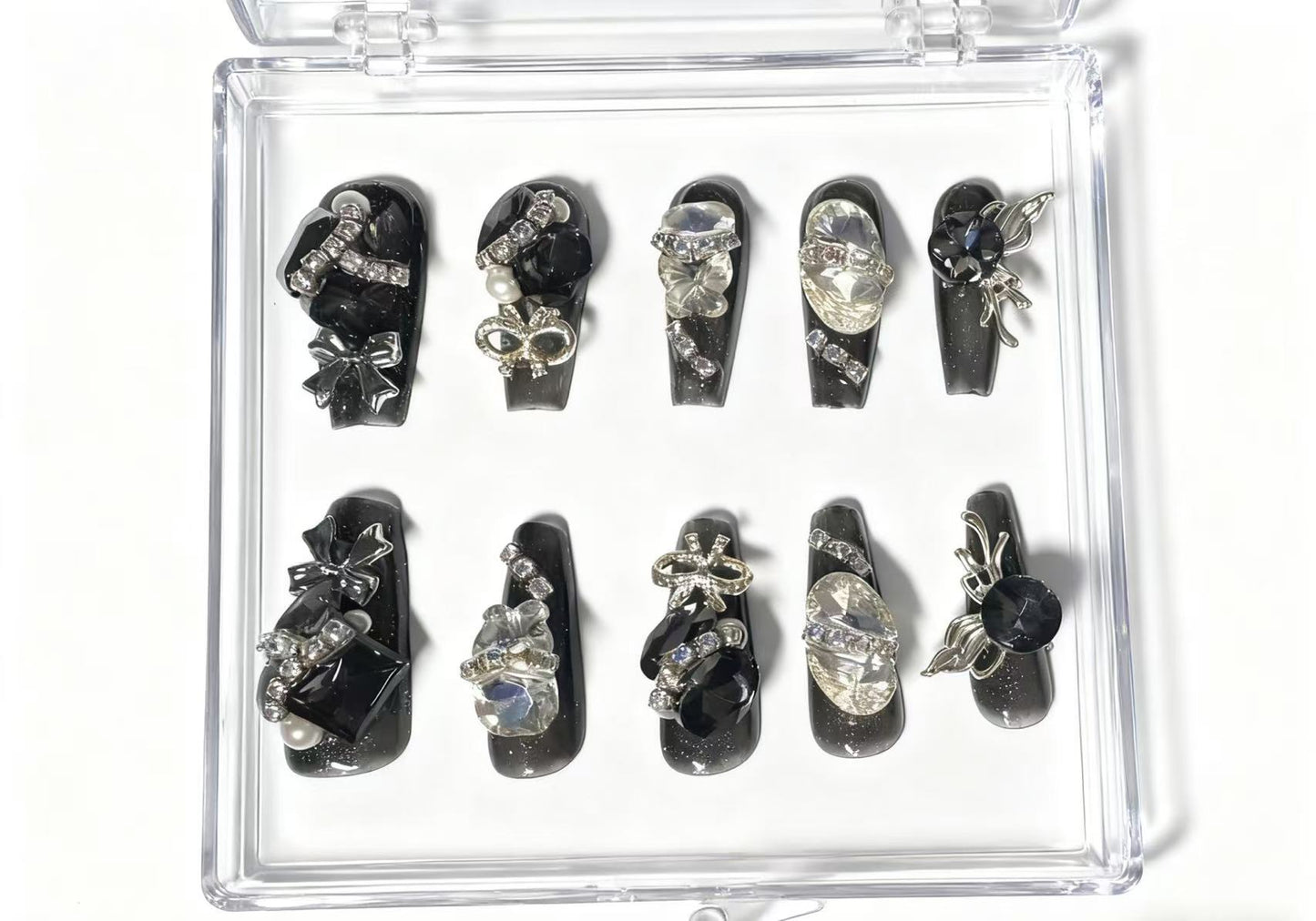 Midnight Glam Press-On Nails