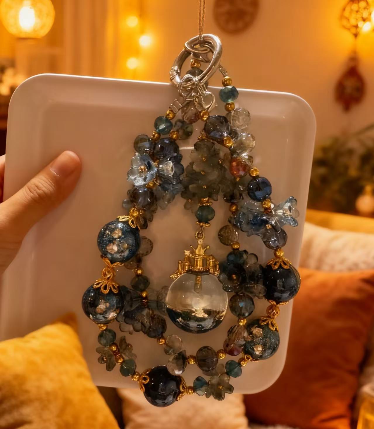 Dream Glow Handcrafted Bag Chain – Multiple Colors, Short or Long Style