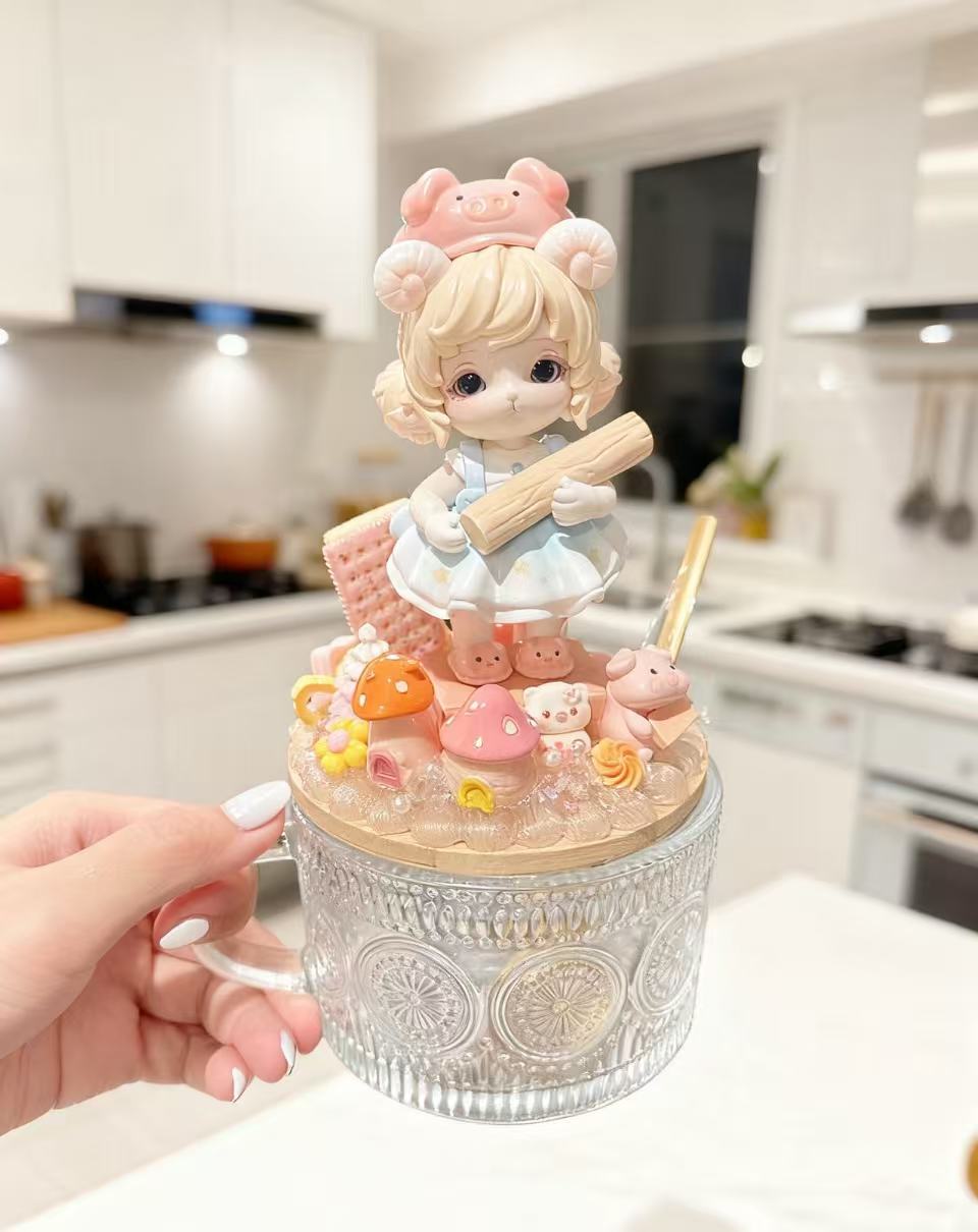 Cream-art cup series