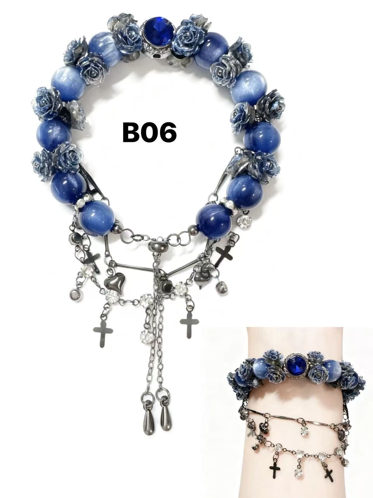 Blue Deep Sea Siren Bracelet