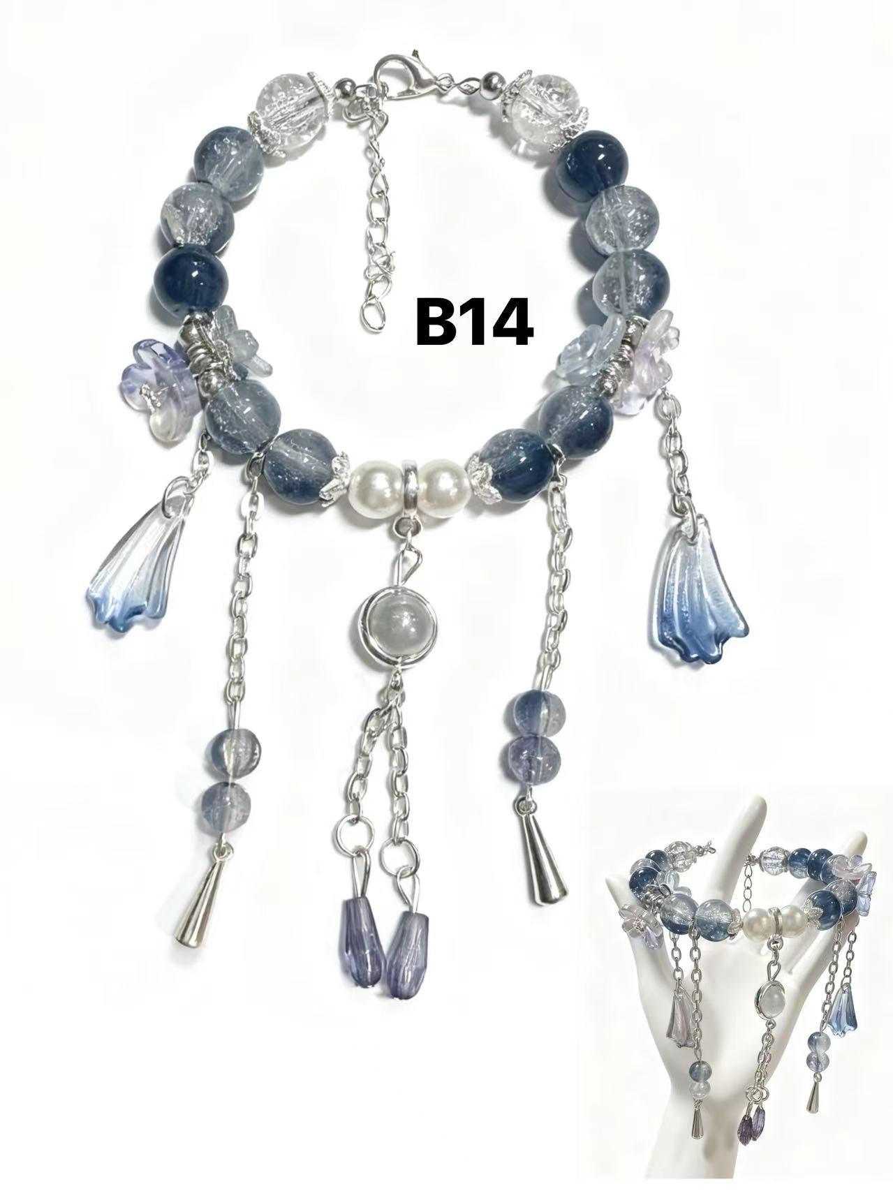 Blue Deep Sea Siren Bracelet