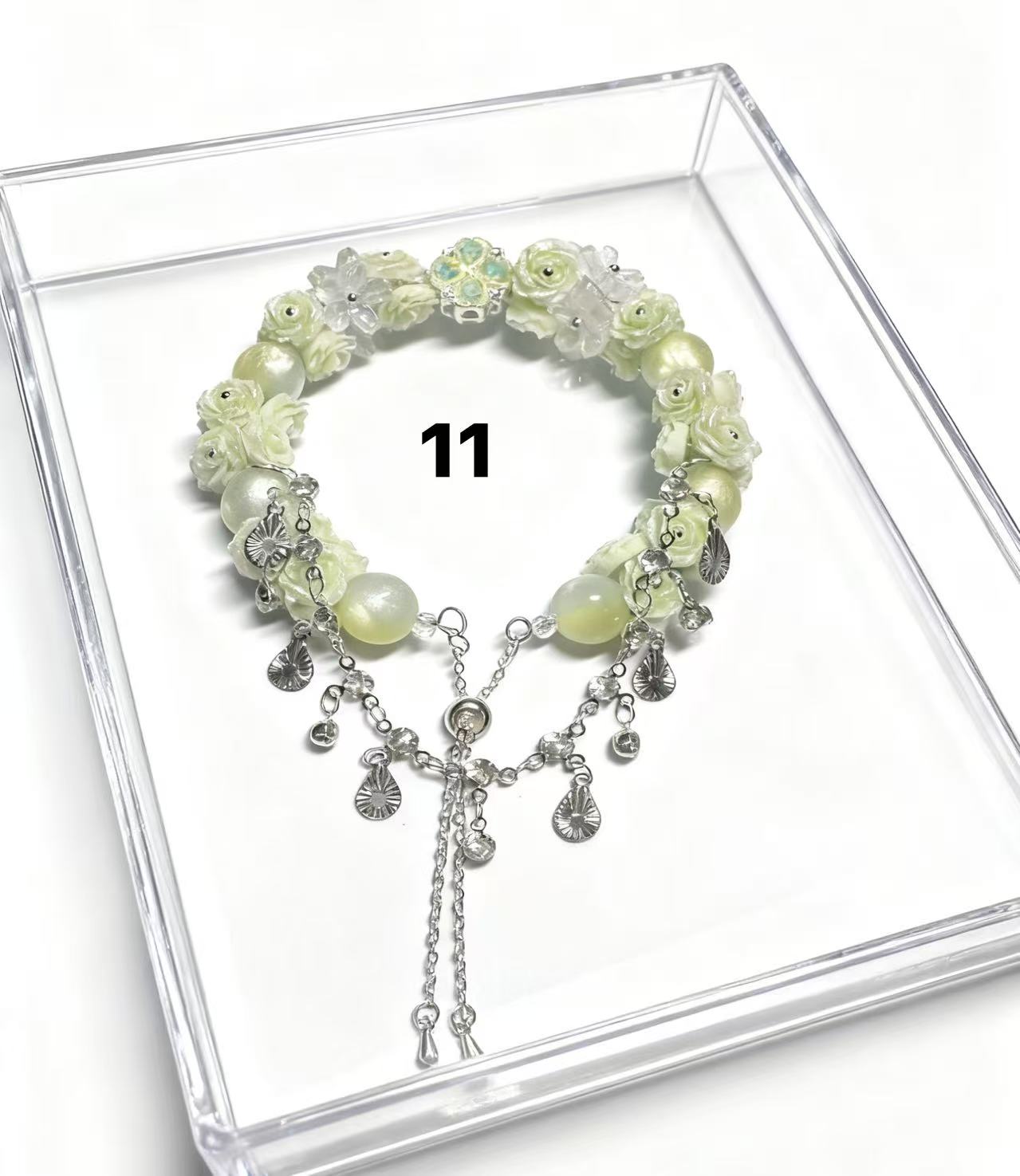 Green Fairyland — Handmade Braided Bracelet Collection