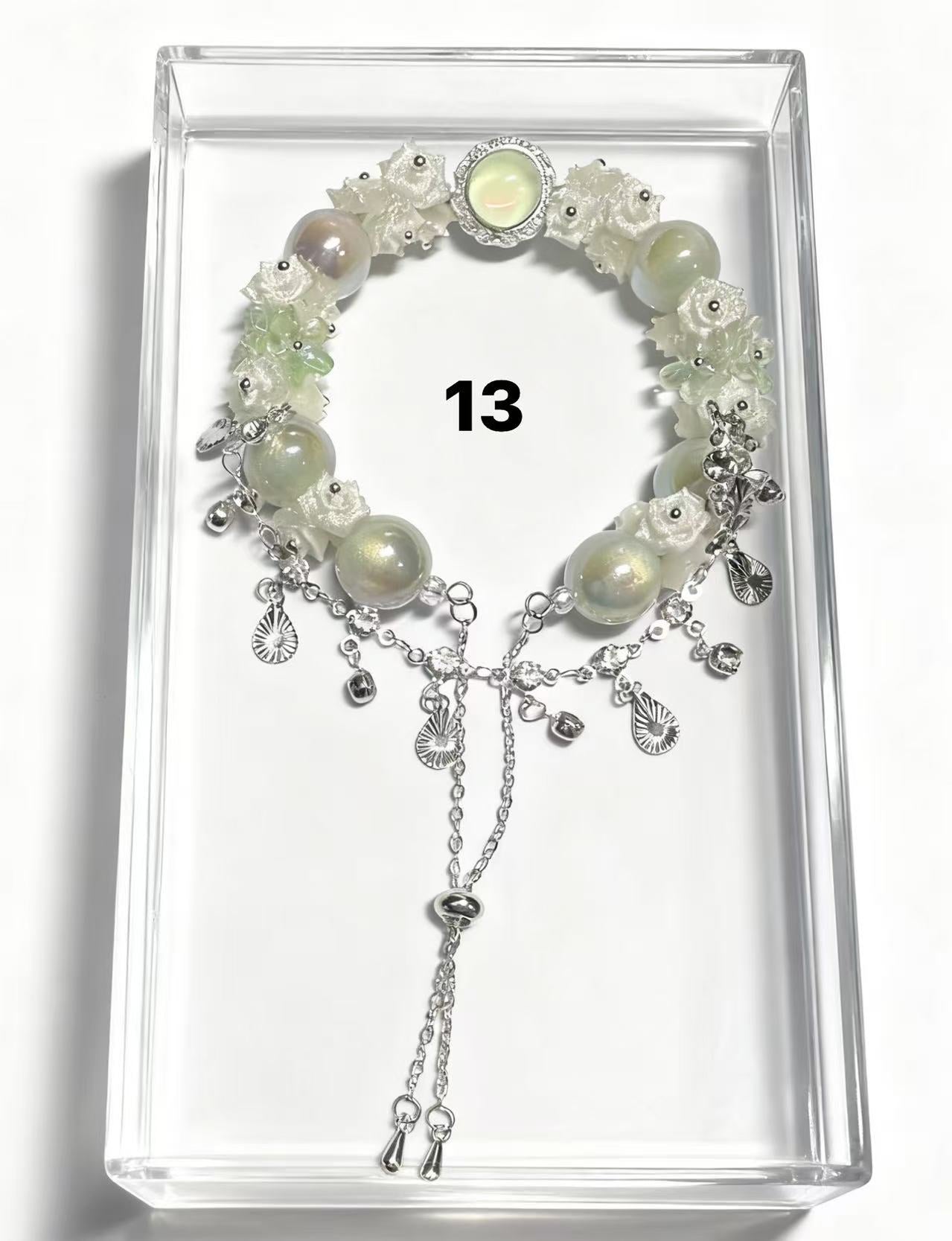 Green Fairyland — Handmade Braided Bracelet Collection