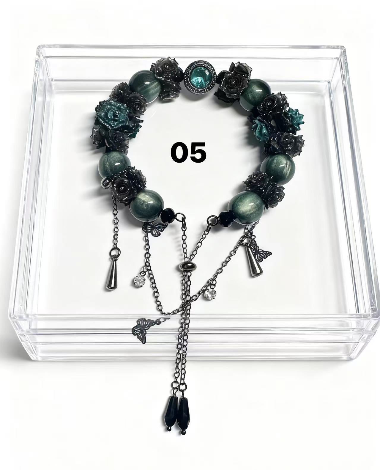 Green Fairyland — Handmade Braided Bracelet Collection