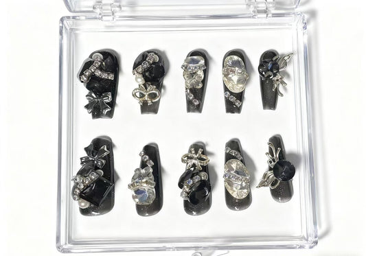 Midnight Glam Press-On Nails