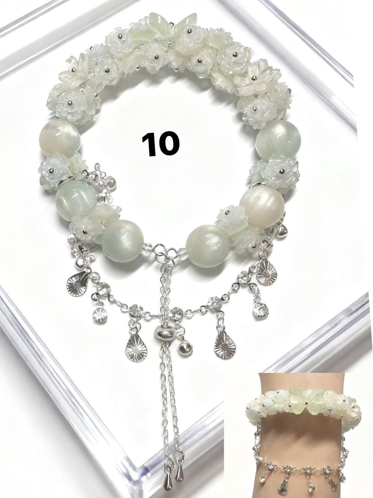 Green Fairyland — Handmade Braided Bracelet Collection