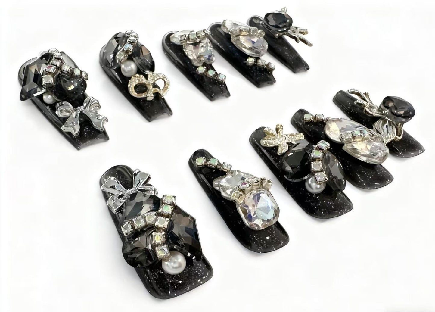 Midnight Glam Press-On Nails