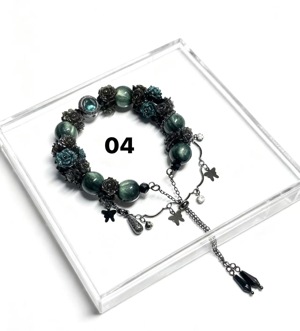 Green Fairyland — Handmade Braided Bracelet Collection