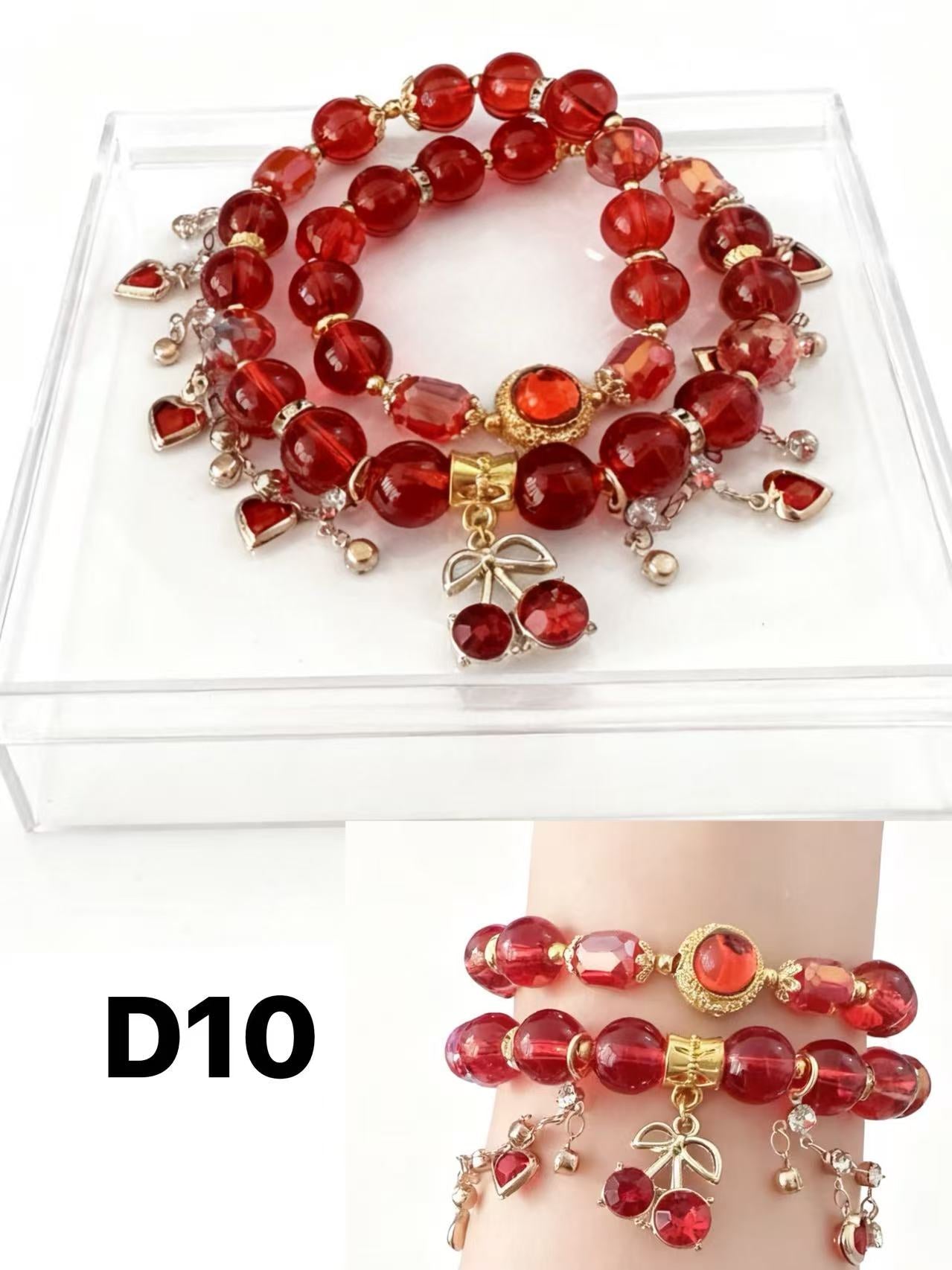 Moonlight Double-Wrap Bracelet — Limited Handmade Design