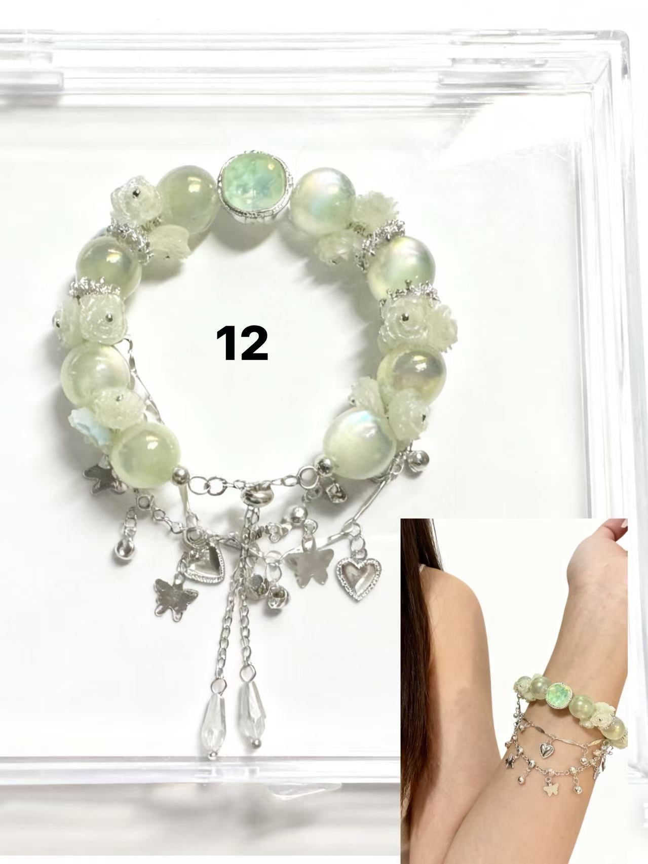 Green Fairyland — Handmade Braided Bracelet Collection