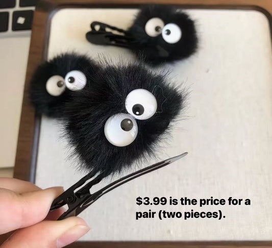 Coal Cutie Hair Clip