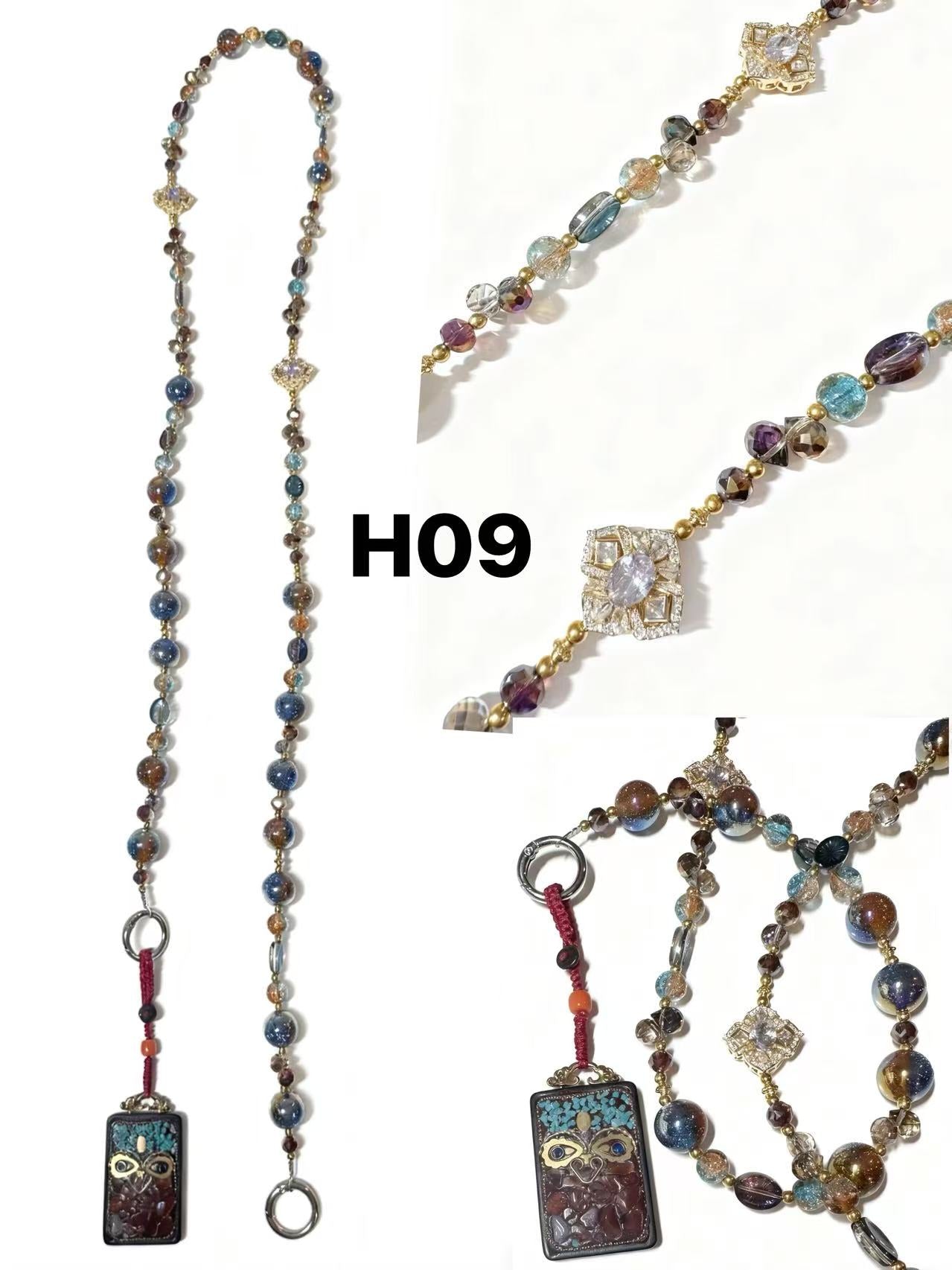 Dream Glow Handcrafted Bag Chain – Multiple Colors, Long Strap