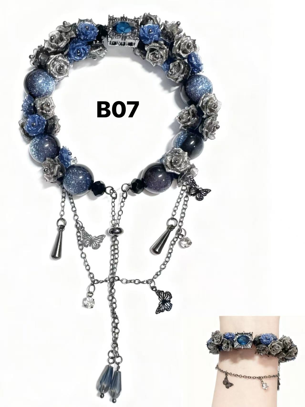 Blue Deep Sea Siren Bracelet
